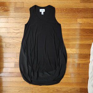 Joseph Ribkoff Black Sleeveless Rounded Bubble Dress